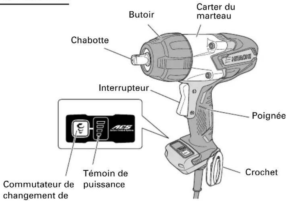 HITACHI WR16SE - NOM DES PARTIES - 1