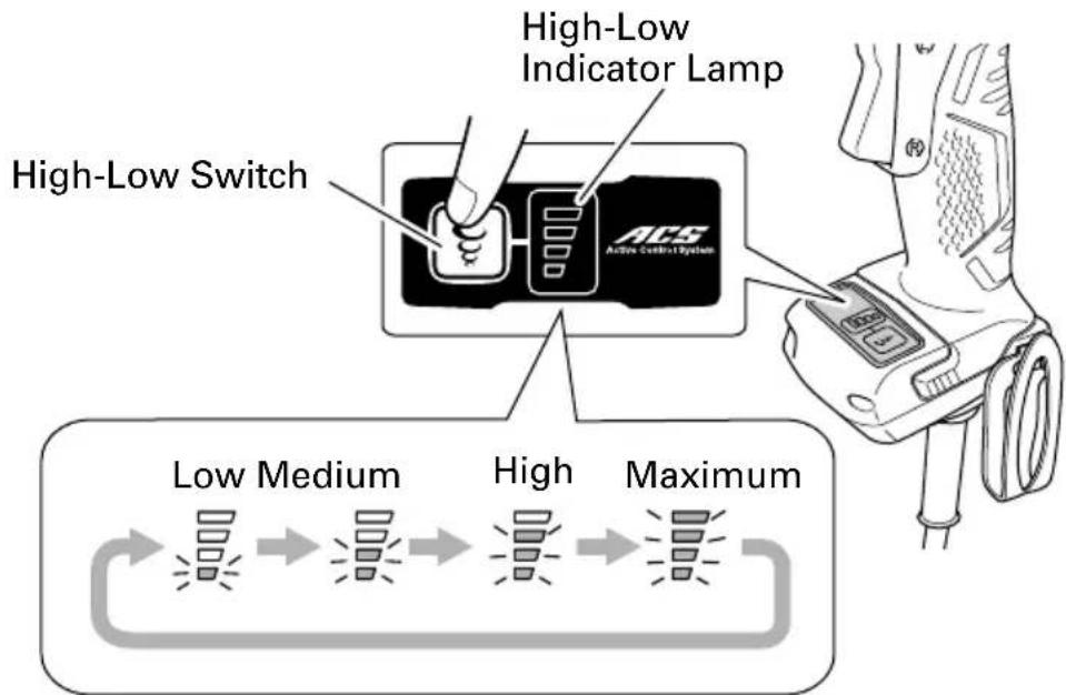 HITACHI WR16SE - Tightening Mode Switching Function (Fig.4) - 1