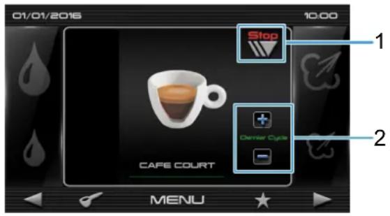 UNIC Tango Ace MT - Utilisation du groupe de café - 1