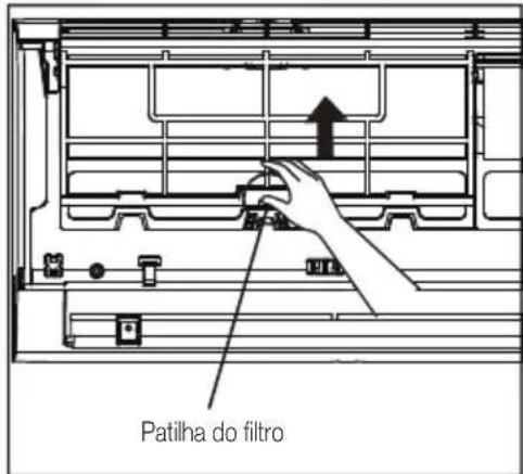 Patilha do filtro