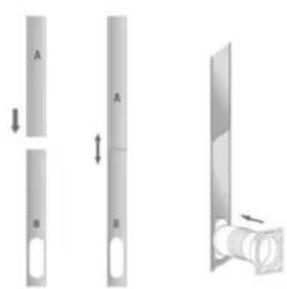 SUNTEC Coolfixx 16000 BTU App - Installazione del tubo di scarico - 2