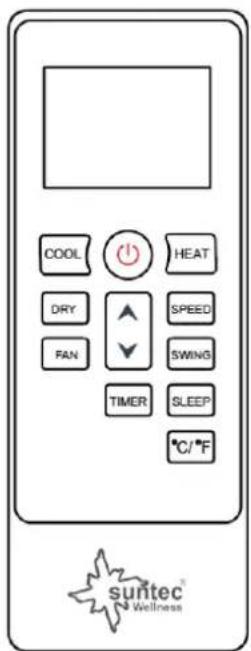 SUNTEC Coolfixx 16000 BTU App - Pilot zdalnego sterowania - 1