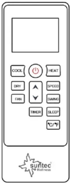 SUNTEC Coolfixx 16000 BTU App - Fernbedienung - 1
