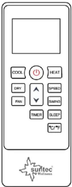 SUNTEC Coolfixx 16000 BTU App - Mando a distancia - 1