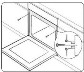 SAMSUNG NV7B41304CB - Montaje del horno - 3