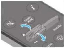 SAMSUNG HW-Q810GC - Einlegen der Batterien vor der Verwendung der Fernbedienung (AAA-Batterien X 2) - 16
