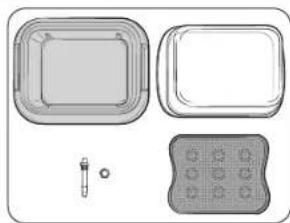 SAMSUNG NV7B6775LDK - Assemblage du récipient à vapeur (modèles applicables uniquement) - 1