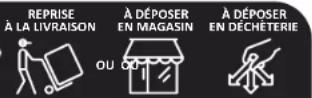 SAMSUNG NV7B6775LDK - Les bons gestes de mise au rebut de ce produit (Déchets d'équipements électriques et électroniques) - 2