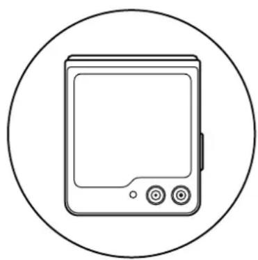 SAMSUNG Galaxy Z Flip 5 - Chargement au moyen d'un chargeur sans fil - 3