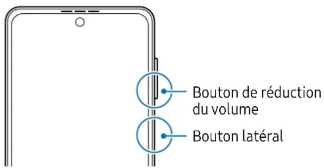 SAMSUNG Galaxy Z Flip 5 - Allumer et éteindre l'appareil - 2