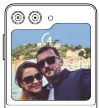 SAMSUNG Galaxy Z Flip 5 - Utiliser l'aperçu sur les deux écrans - 2