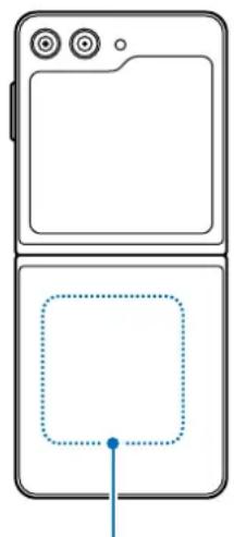 SAMSUNG Galaxy Z Flip 5 - Chargement au moyen d'un chargeur sans fil - 2
