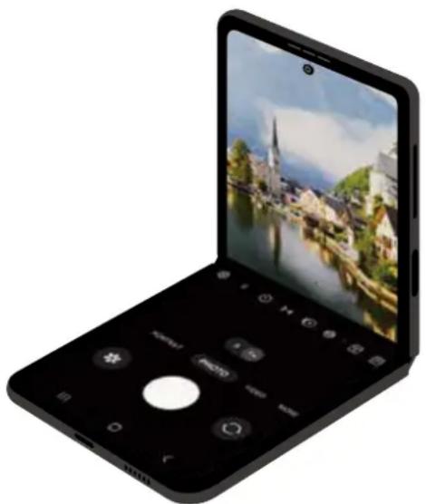 SAMSUNG Galaxy Z Flip 5 - Mode Flex (Utiliser l'appareil plié) - 2