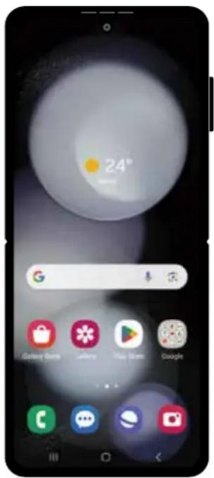 SAMSUNG Galaxy Z Flip 5 - Écran externe et écran principal - 2