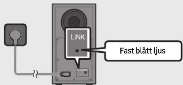 LINK Fast blått ljus