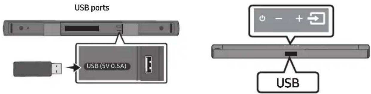 SAMSUNG HW-C460G - SAVIENOŠANA AR USB KRĀTUVES IERĪCI - 1
