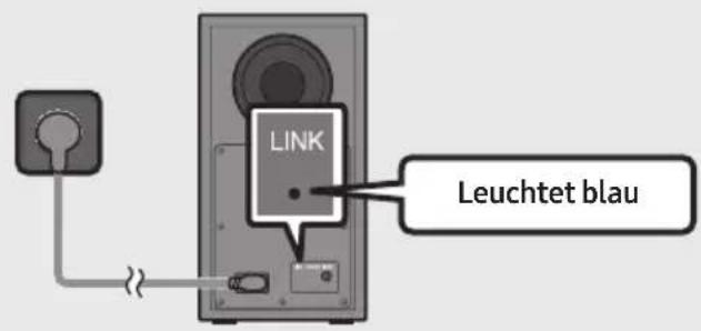 LINK Leuchtet blau