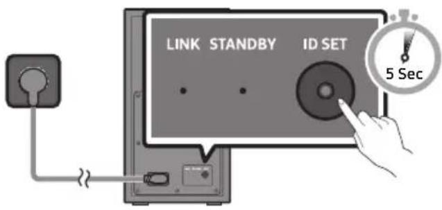LINK STANDBY ID SET 5 Sec