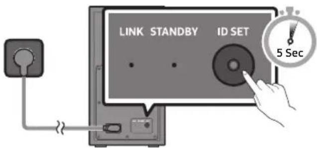 LINK STANDBY ID SET 5 Sec