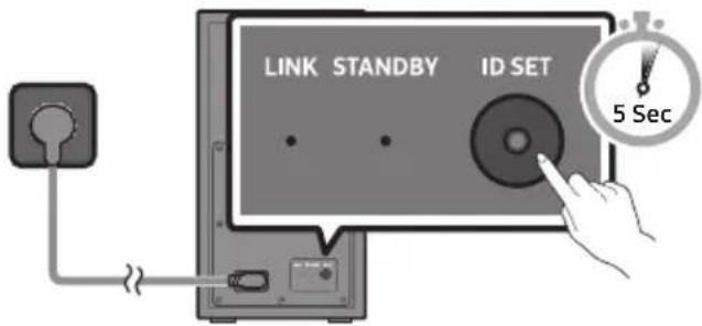 LINK STANDBY ID SET 5 Sec