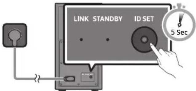 LINK STANDBY ID SET 5 Sec
