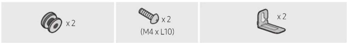 x 2 x 2 (M4 x L10) x 2