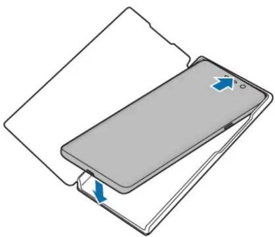 SAMSUNG EF-NG980 - LED View Cover anbringen oder entfernen - 1