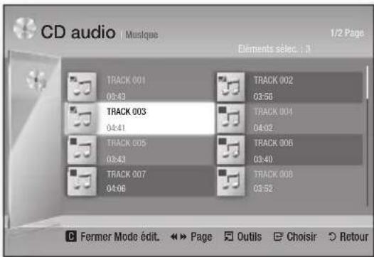 SAMSUNG BD-E6300 - Liste d'écoute - 1