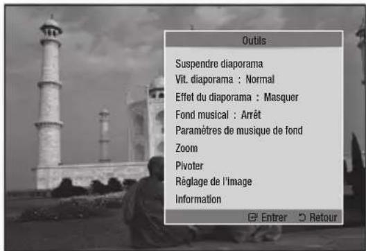 SAMSUNG BD-E6300 - Utilisation de la fonction Diaporama - 1