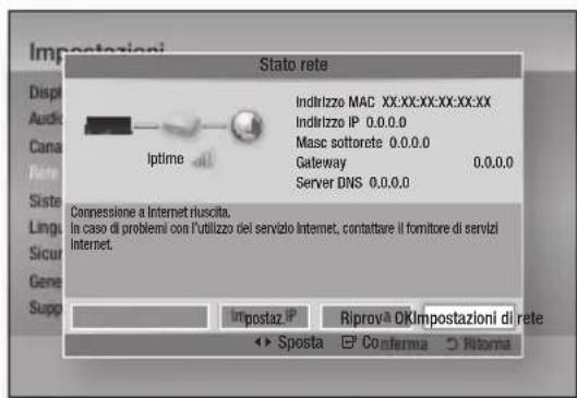 SAMSUNG BD-E6300 - Stato della rete - 1