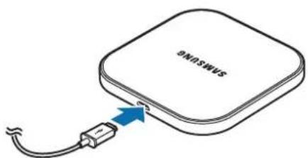 SAMSUNG EP-PA510 - 使用无线充电器 - 1