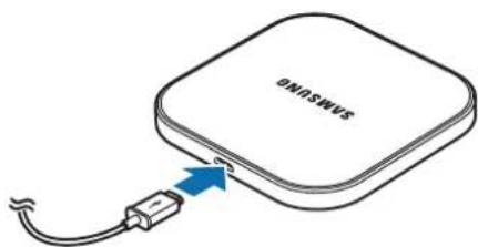 SAMSUNG EP-PA510 - De draadloze oplader gebruiken - 1
