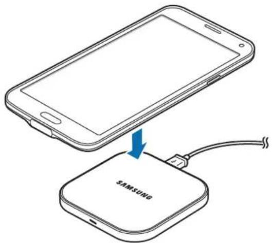 SAMSUNG EP-PA510 - Utiliser le chargeur sans fil - 3