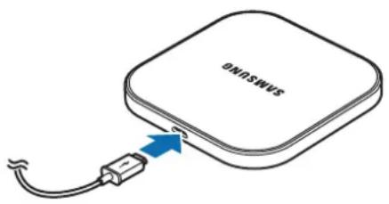SAMSUNG EP-PA510 - Utiliser le chargeur sans fil - 1