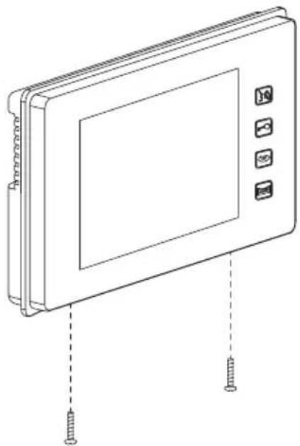 Sygonix PYO-813 - f) Installation of the indoor unit - 1
