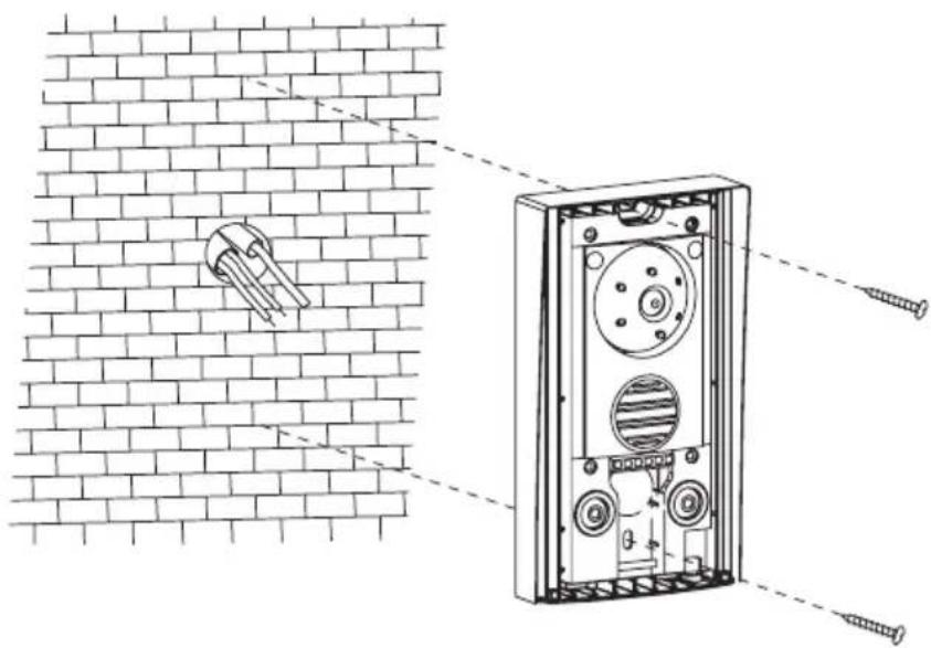 Sygonix PYO-813 - d) Installation of the outdoor unit - 2