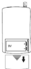 BASETECH BT-200 - Mise en place/remplacement des piles - 1