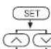 ENTES EPM-4A-72 - Réglage du déclenchement instantané (pour EPM-4C et 4P) : - 1