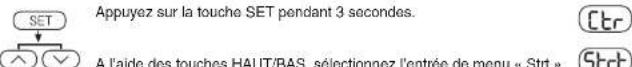 ENTES EPM-4C-96 - Réglage de la durée de temporisation initiale (pour EPM-4C et 4P): - 1