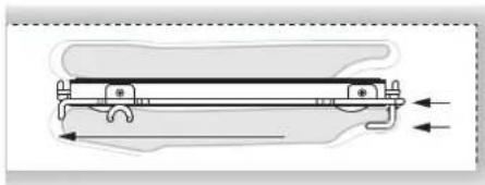Hestan KSO30 - To replace an extendable rack: - 5