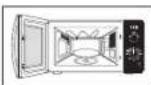 SAMSUNG MG23F301TCW/BW - ARRÊT DE LA CUISSON - 1