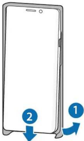 SAMSUNG EF-KG988 - Colocar o quitar la LED Cover - 2