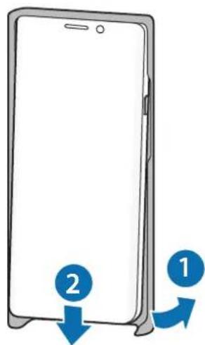 SAMSUNG EF-KG988 - De LED Cover bevestigen of verwijderen - 2