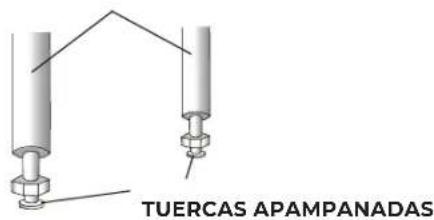 TUERCAS APAMPANADAS