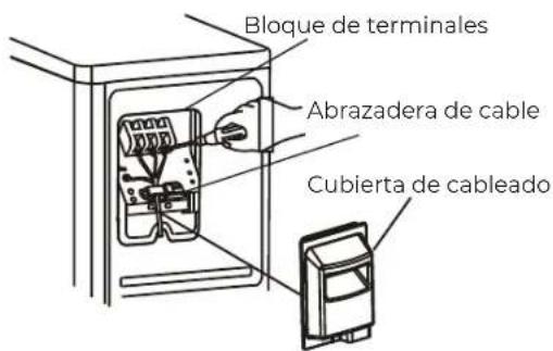 AIWA ACD-24KBTU - Paso 4: Instale el cableado - 1