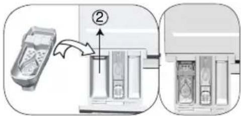 BEKO WTV 8613 XSCW - Utilisation de lessive liquide Si le produit contient un réserve pour lessive liquide: - 1