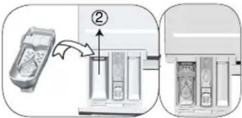 BEKO WTE 6512 BSS - Utilisation de lessive liquide Si le produit contient un réservoir pour lessive liquide: - 1