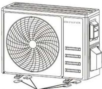 AIWA ACD-18KBTU - Schritt 3: Außengerät befestigen - 3