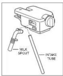 MILK SPOUT INTAKE TUBE