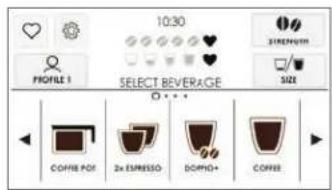 10:30 PROFILE 1 SELECT BEVERAGE COFFEE NOI 2x ESPRESSO DOPHIG+ COFFEE